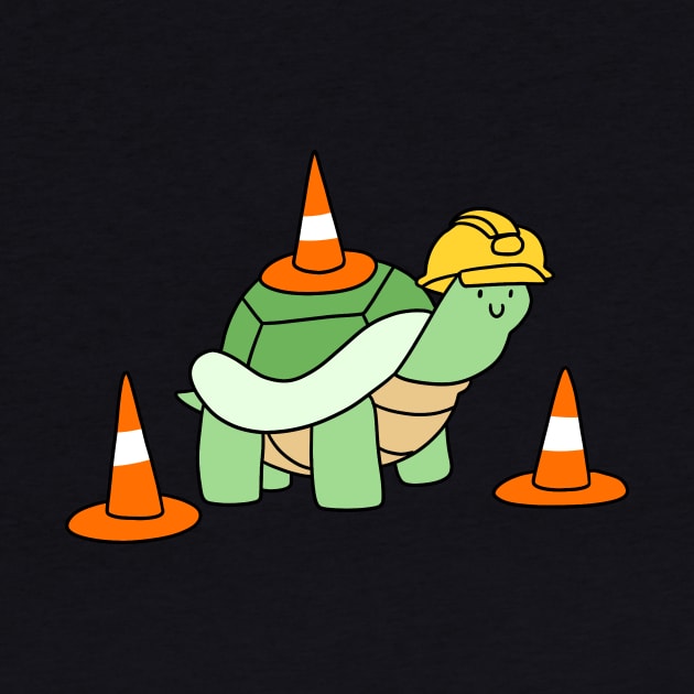 Traffic Cone Turtle by saradaboru